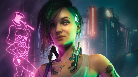 Download Judy Alvarez 1440p Cyberpunk 2077 Background