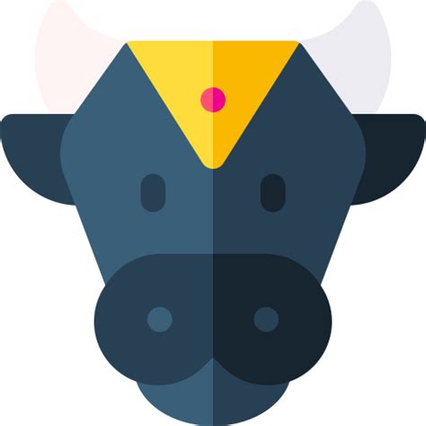 Sacred cow Basic Rounded Flat icon