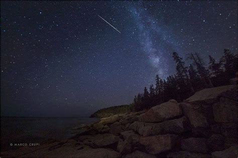 Marco Crupi Took This Photo Of A Star Filled Acadian Coastline Co Fb