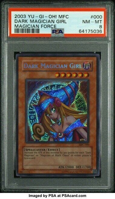 Mavin Dark Magician Girl Psa Mint Mfc Secret Rare Magician