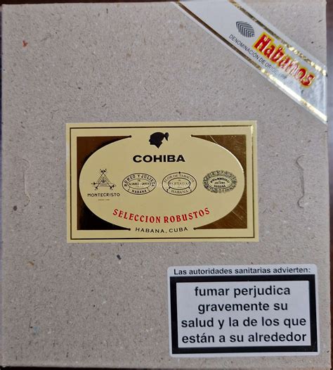 Habanos Robusto Selección Robustos 2004 Selection Box of 5 cigars