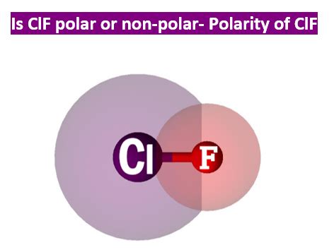 Is ClF Polar or Nonpolar? - Polarity of Chlorine monofluoride