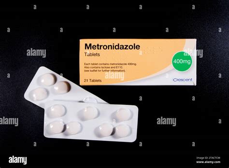 Metronidazole Tablets 400mg Antibiotic Drugs For The Treatment Of