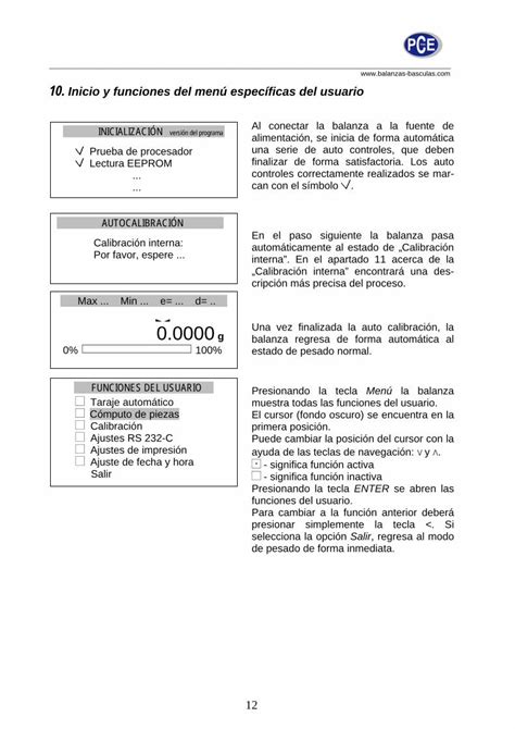 Pdf Instrucciones De Uso Balanza De An Lisis La Balanza De