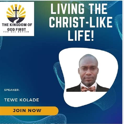 Living The Christ Like Life
