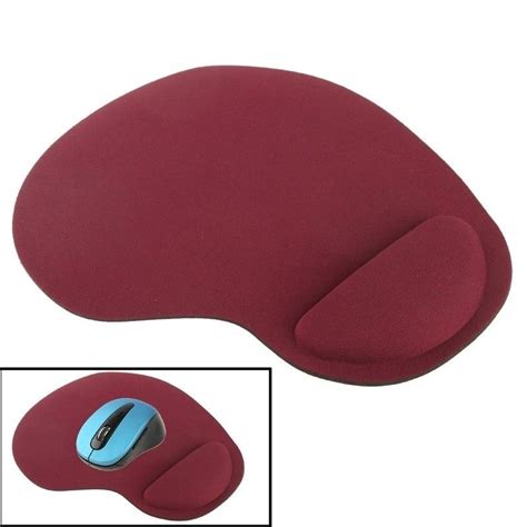 Tapis de souris Ergonomique Gamer Repose Poignet Anti Dérapant Rouge