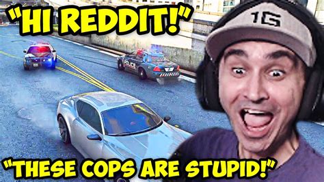 Summit1g Gets Mad At Cops And Completely Outplays And Trolls Them Gta 5