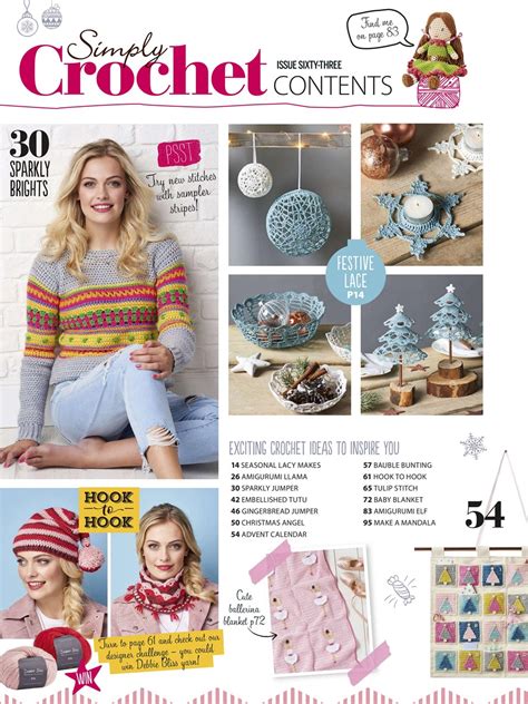 Simply Crochet Magazine Issue 63 Back Issue