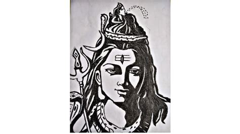 How To Draw Mahadev Sketch Lord Shiva Drawing Mahadev Sketch Draw