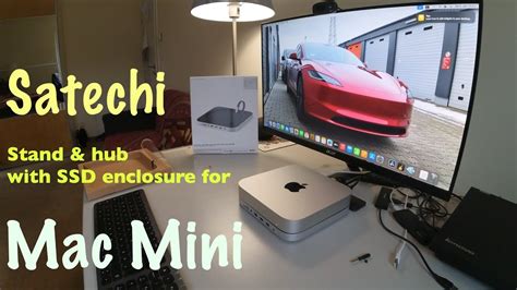 Satechi hub for Mac Mini M2 - YouTube