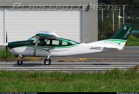 JA4002 Kyoritsu Air Survey Cessna TU206G Turbo Stationair 6 Photo By