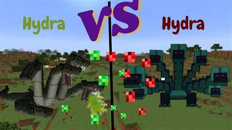 Hydra Vs Hydra Mob Battle Youtube