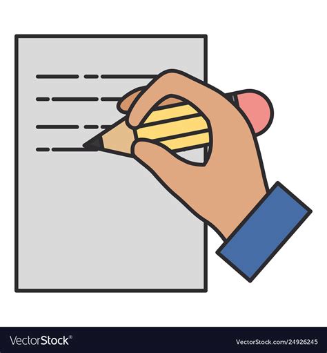 Clip Art Pencil Writing Best Free Library
