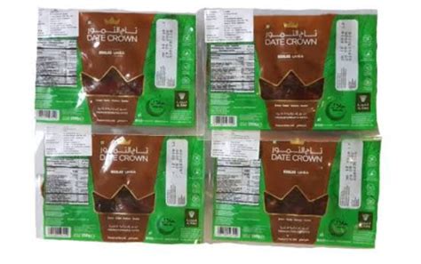 Kurma Date Crown Khalas 250 Gr Halmall