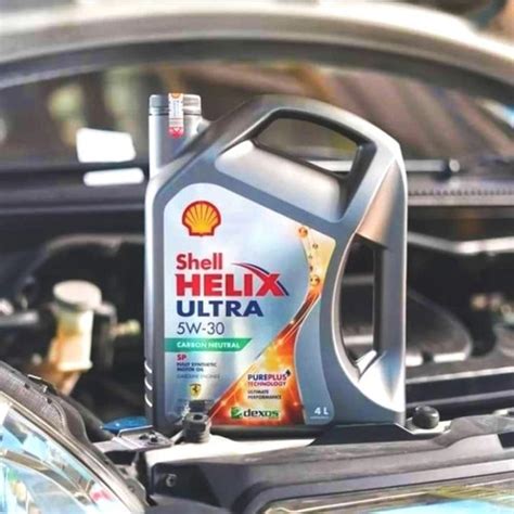 Jual Shell Helix Ultra 5W 30 4 Liter DEXOS 1 Full Sintetis