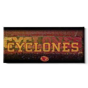 Iowa State Cyclones Cyclones Stadium ISU Football Iowa State Home Decor ...