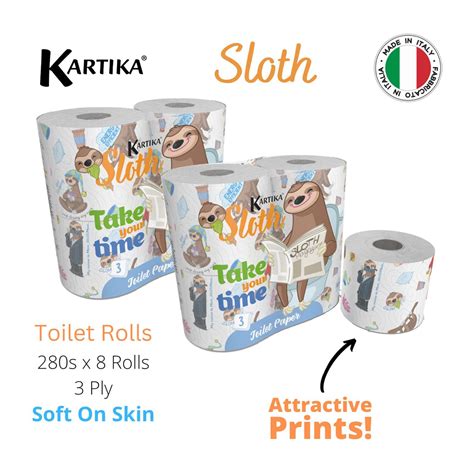 Kartika Sloth Toilet Paper S X Lazada Singapore