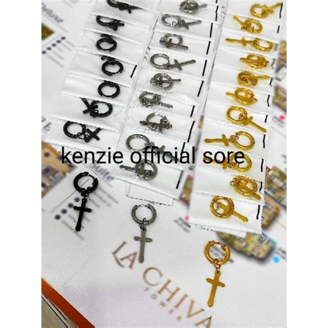 Anting Giwang Model Jurai Salib Isi 12 Pcs Lazada Indonesia