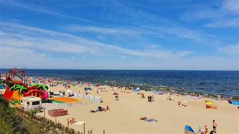 Stegna Morska Beach 🏖️ Pomerania Poland Detailed Features Map Photos