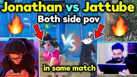 Jonathan Vs Jattude Gaming Luckily In Same Match Latest Fight In