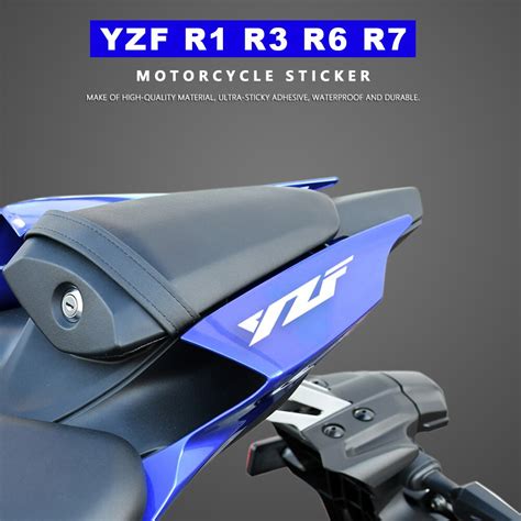 雅馬哈 Yzf R1 R15 V2 V3 V4 R3 R25 R125 R6 機車防水貼紙 車身裝飾logo標志 貼花 蝦皮購物