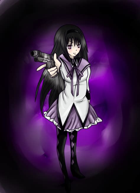 Akemi Homura By Nekorikachan On Deviantart