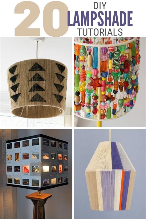 29 Diy Lampshade Ideas To Lighten Up A Room The Crafty Blog Stalker