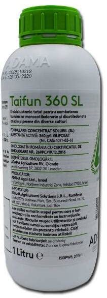 Adama Taifun Sl Erbicid Total Litru Solutie Nutritiva Preturi