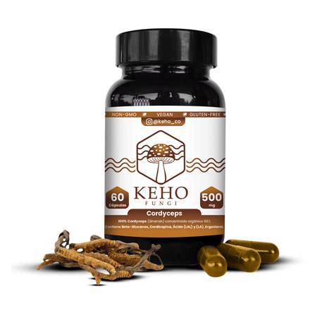 Cordyceps Sinensis Concentrado En Cápsulas Keho Salud Holistica