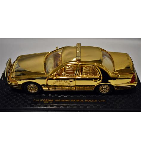 Road Champs Gold Plated California Highway Patrol Ford Crown Victoria