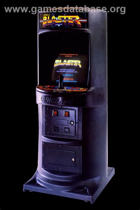 Blaster Arcade Artwork Cabinet