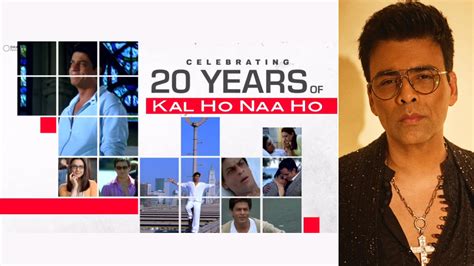 Agency News Kal Ho Naa Ho Karan Johars Emotional Note To Iconic Shah Rukh Khan Saif Ali