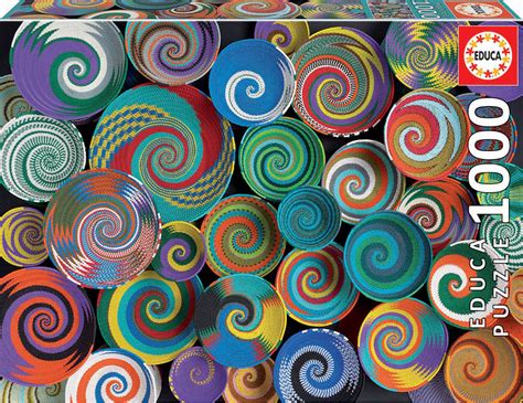 African Baskets 1000 Piece Jigsaw Puzzle By Educa Puzzle Warehouse
