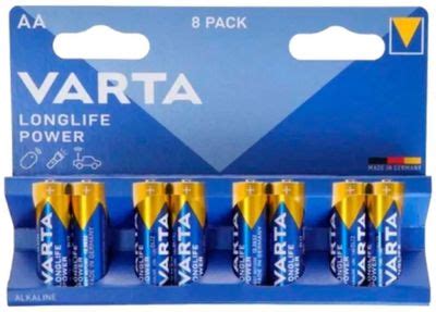 Обзор товара aA Батарейка VARTA Longlife power High Energy Alkaline LR6