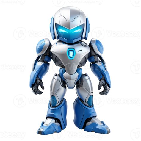 Ai Generated 3d Render White Robot 36004317 Png