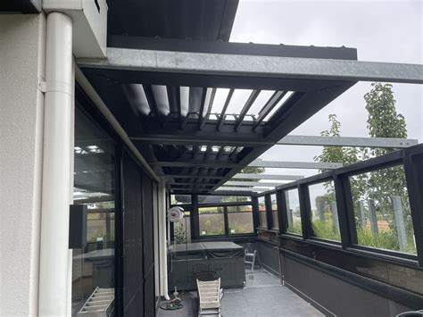 Hampton Motorised Aluminium Louvre Roof System Louvresky