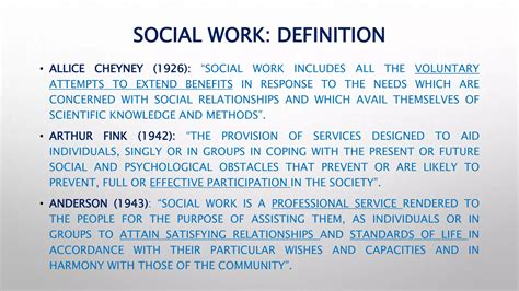 Introduction To Social Work Ppt