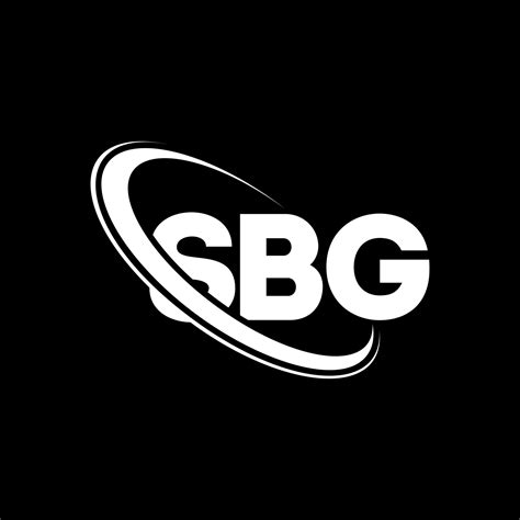 Logotipo De Sbg Carta Sbg Diseño Del Logotipo De La Letra Sbg