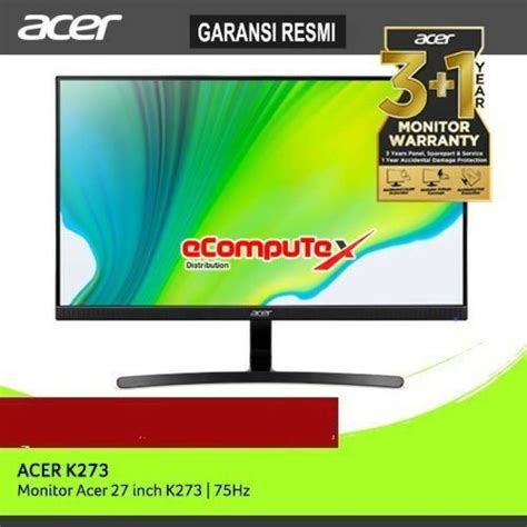 Jual Monitor Led Acer Ka Inch Fhd Ips Hz Freesync Speaker