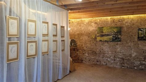 Villeberny Peintre amateur elle expose pour la première fois dans son village