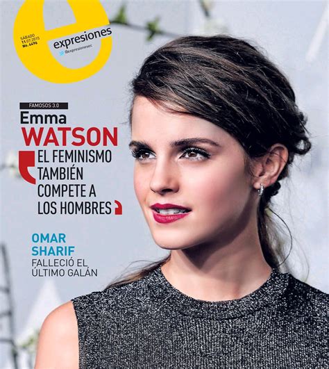 Emma Watson Emma Watson Covers Expresiones Magazine July 11 2015