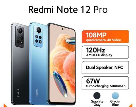 Redmi Note 12 Pro Daftar Harga Dan Spesifikasi Lengkap Di Indonesia