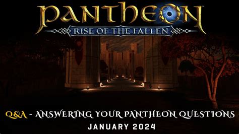 Pantheon Rise Of The Fallen S Recent Q A Session Reveals Major