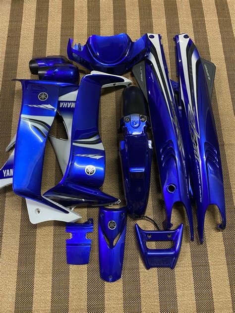 Cover Set 125zr Biru Gp Motorbikes On Carousell