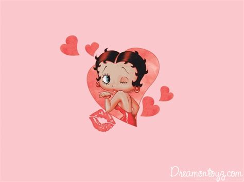 Pink Betty Boop Wallpaper