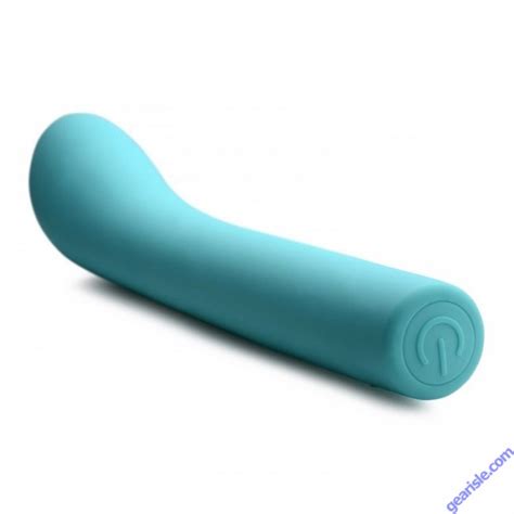 Inmi 5 Star Come Hither G Spot Pinpoint Silicone Vibrator Teal