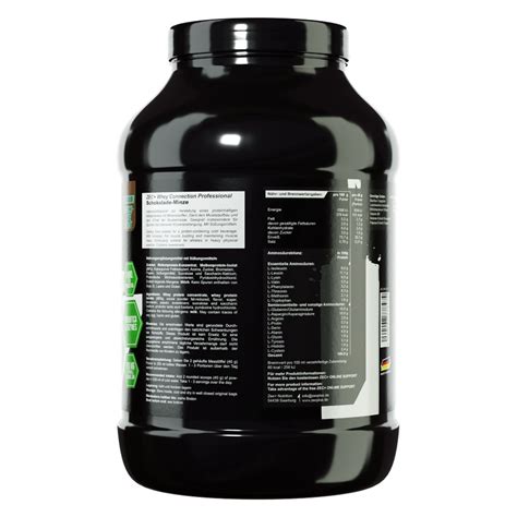 Zec Whey Connection Professional Protein Eiweiß Mint Chocolate 1000 G Shop Apotheke