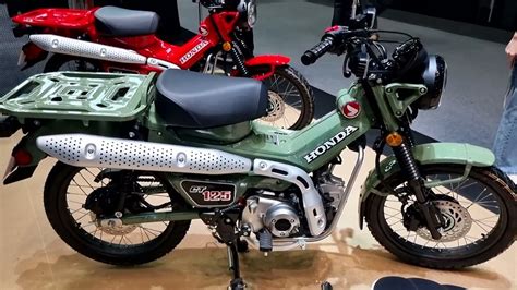 Honda CT125 SAFARI GREEN 2022 YouTube