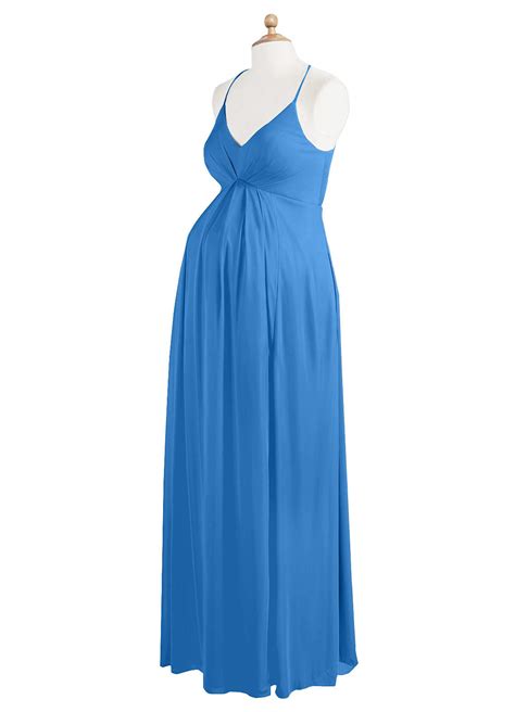 Azazie Annabelle Blue Jay Maternity Bridesmaid Dresses Azazie