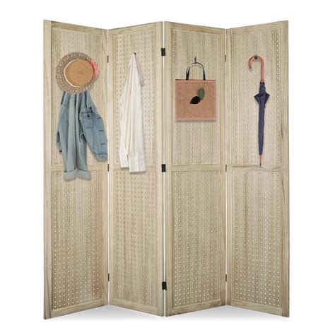 Mua Ecomex Panel Room Divider Ft Pegboard Display Wooden Room